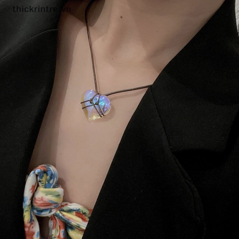 Vòng cổ Mặt Hình Trái Tim Dễ Thương Cho Cặp Đôi