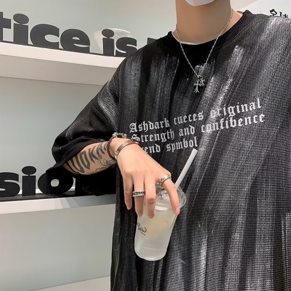 Áo Thun Tay Ngắn Phong Cách Mỹ Thời Trang Mùa Hè Mới Cho Nam