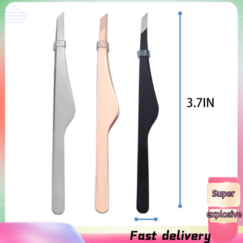 1 Nhíp Tỉa Lông Mày / Lông Mi / Lông Mày Bằng Thép Không Gỉ Tiện Dụng
