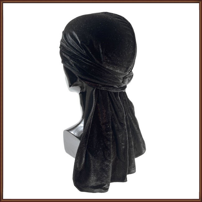 Set 6 Băng Đô Nhung Dày Dặn Giữ Ấm Phong Cách Hip hop