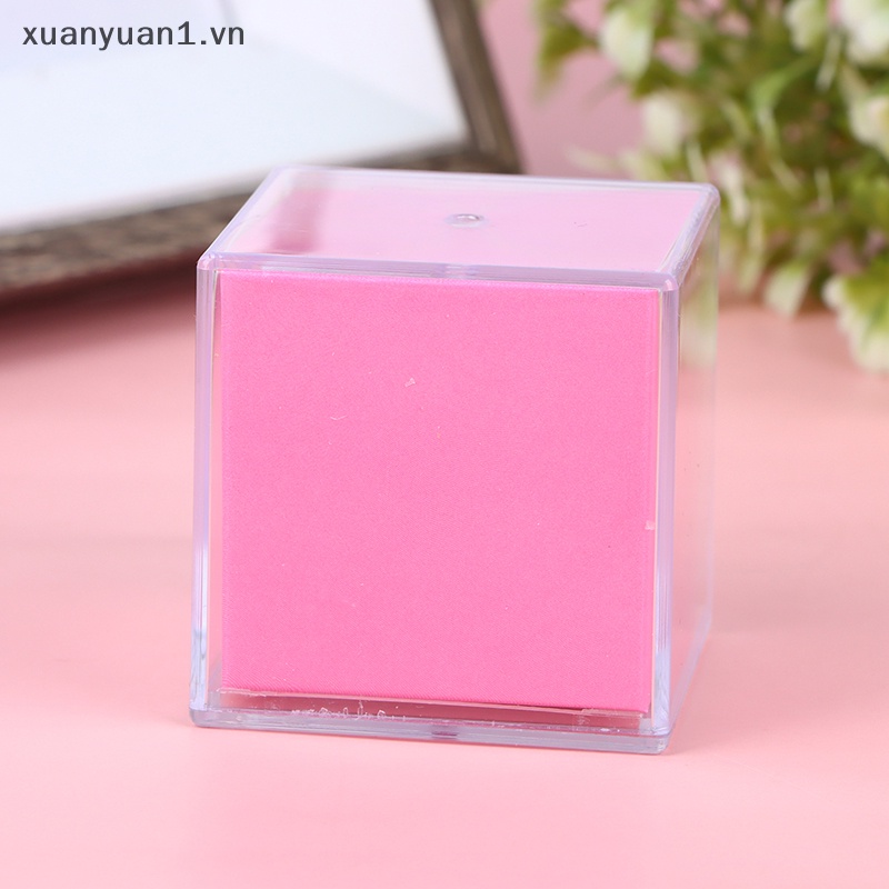 Set 8 Khối Xếp Hình Học Màu Trơn Đồ Chơi Giáo Dục Cho Bé