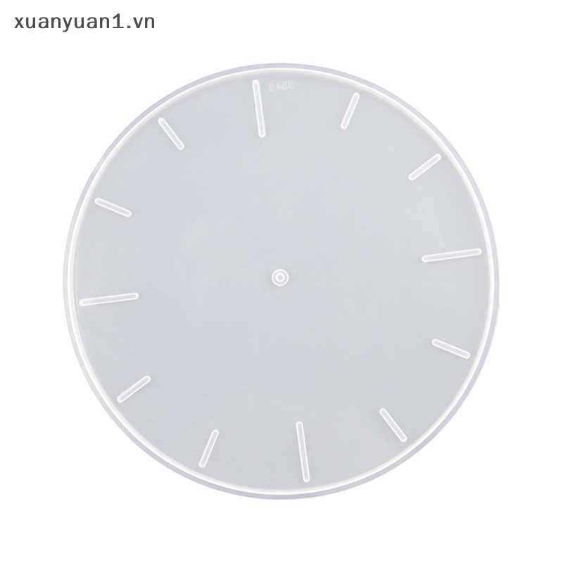 Khuôn Silicon Làm Đồng Hồ Treo Tường Trang Trí DIY