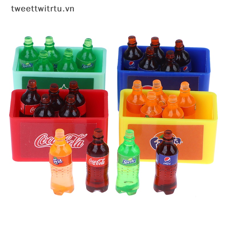 Mô Hình Chai Nước Mini 1 / 12 Dùng Trang Trí Nhà Búp Bê