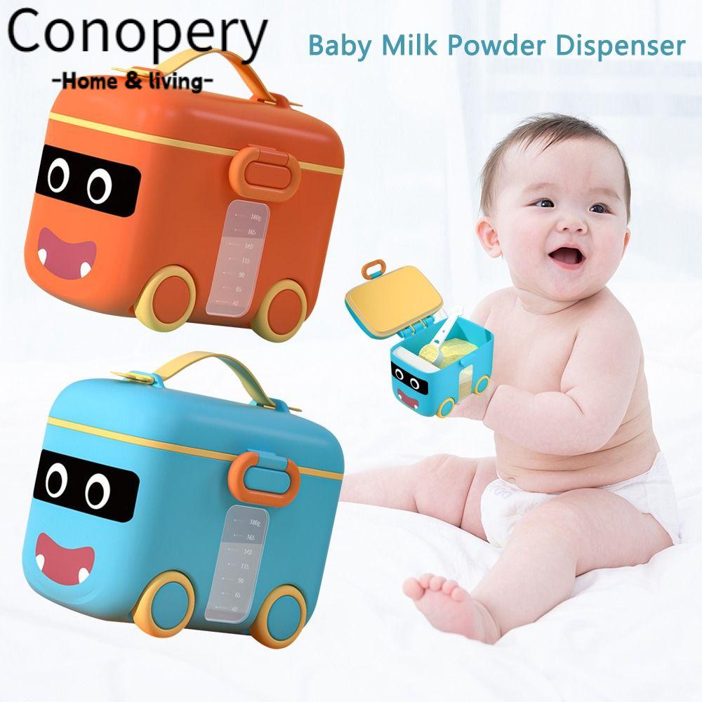 CONOPERY Hộp Đựng Sữa Bột Mini An Toàn Cho Bé Ốp