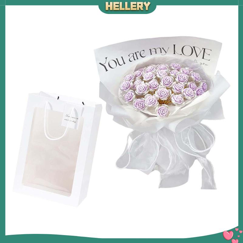 Bộ Bó Hoa Thủ Công Dùng Làm Quà Tặng Ngày Lễ Tình Nhân