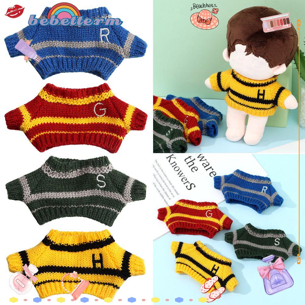 Áo Sweater Dệt Kim Thời Trang Cho Búp Bê 20cm