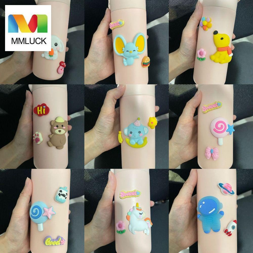 Miếng Dán Trang Trí Tủ Lạnh / Điện Thoại Hình Bình Nước 3D Bằng Nhựa Resin Độc Đáo Dễ Thương DIY