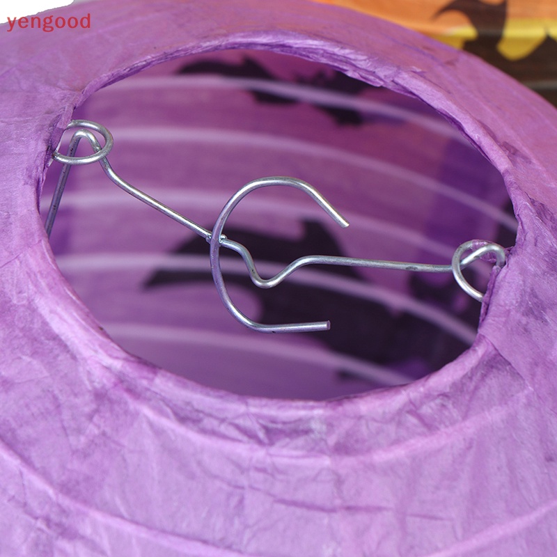 Lồng Đèn Giấy Hình Đầu Lâu Nhện Dơi Trang Trí Halloween