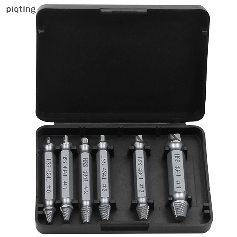 Bộ 6 Mũi Khoan Tháo Ốc Vít Bị Hỏng Dễ Dàng Mang Theo