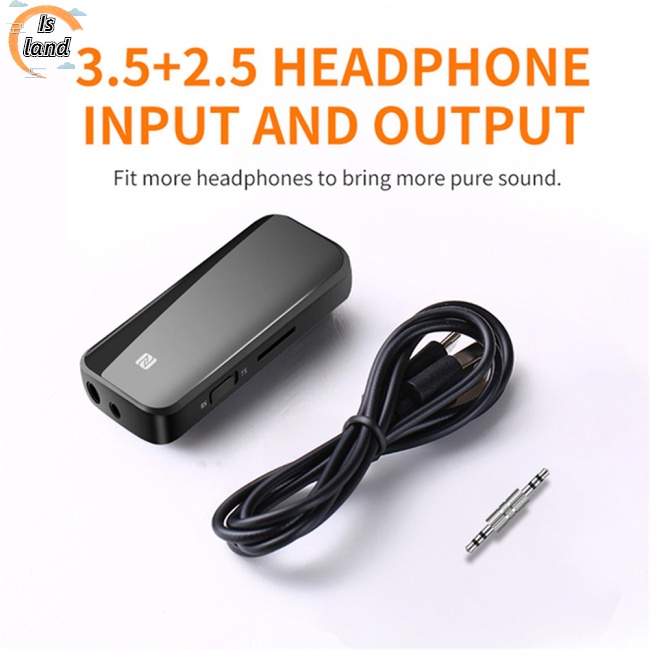 Thiết Bị Truyền Nhận Tín Hiệu Bluetooth 5.1 Không Dây 2 Trong 1 Sạc Type-c Cho Xe Hơi