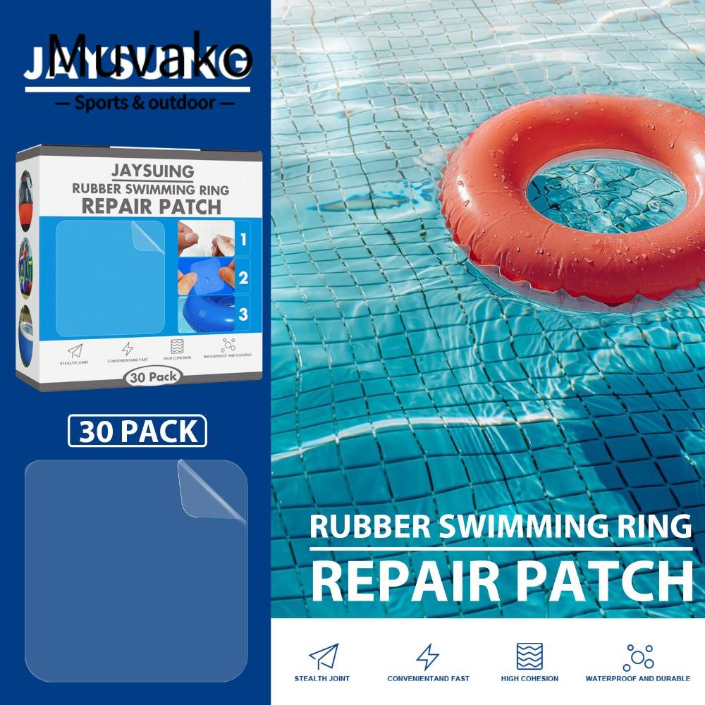 MUVAKO Set 30 Miếng Vá Phao Bơi Tự Dính Chống Thấm Nước