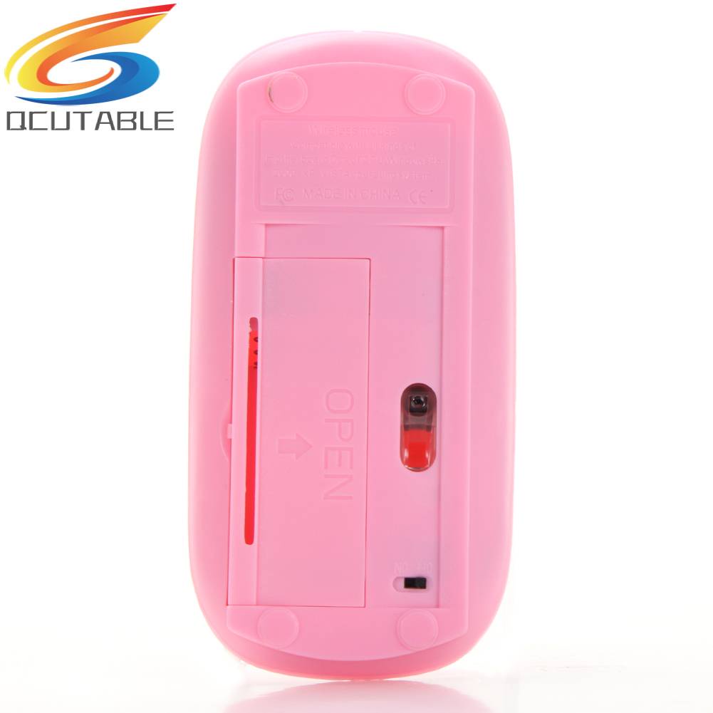 Chuột Quang Không Dây Siêu Mỏng 2.4G Nhận Tín Hiệu 2.4G Cho Máy Tính