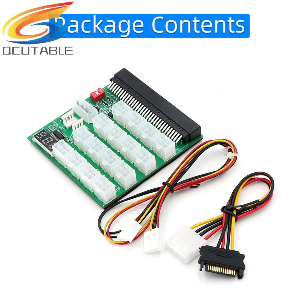Bo Mạch Nguồn ATX 16x 6Pin 12V 64pin Cho Máy Chủ BTC