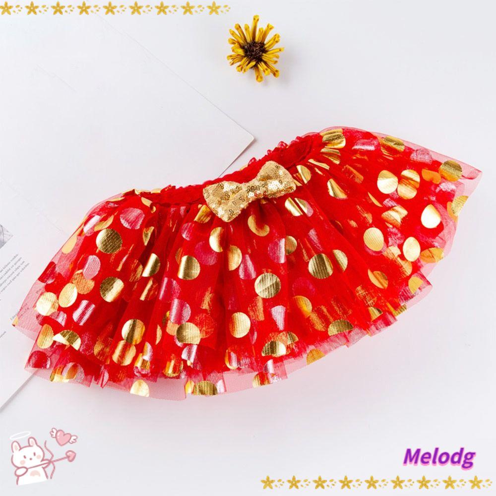 MELODG Chân Váy Tutu Nhiều Màu Sắc Thời Trang Cho Bé Gái