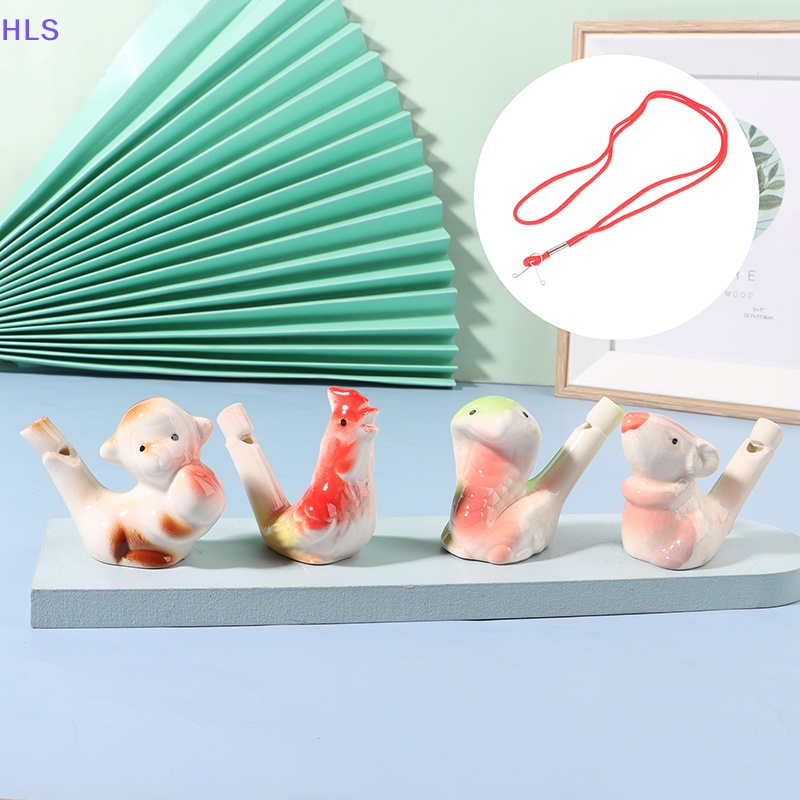 [HLS] Còi Thổi Hình Chim Bằng Gốm Màu Sắc Ngẫu Nhiên Dễ Thương Sáng Tạo Dành Cho Đội Thể Thao Ngoài