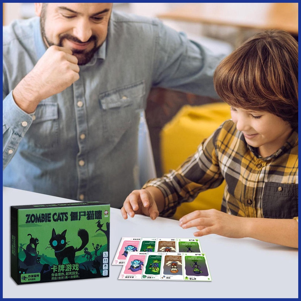 Bộ Thẻ Trò Chơi Mở Rộng 4 Phiên Bản Khác Nhau Cho Mèo