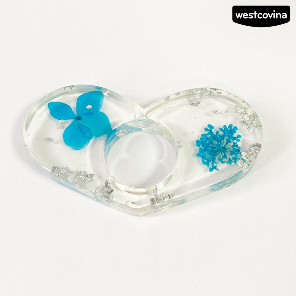 [WSTN] [WSTN]✎Giá Đỡ Sách Trong Suốt Họa Tiết Hoa Khô Tự Nhiên Viền Mịn Có Thể Tái Sử Dụng