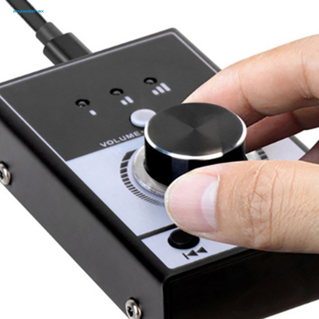 Aoyuedan Bộ Điều Khiển Âm Lượng Máy Tính Đa Phương Tiện Không Cần Khử Trùng Kèm Phụ Kiện