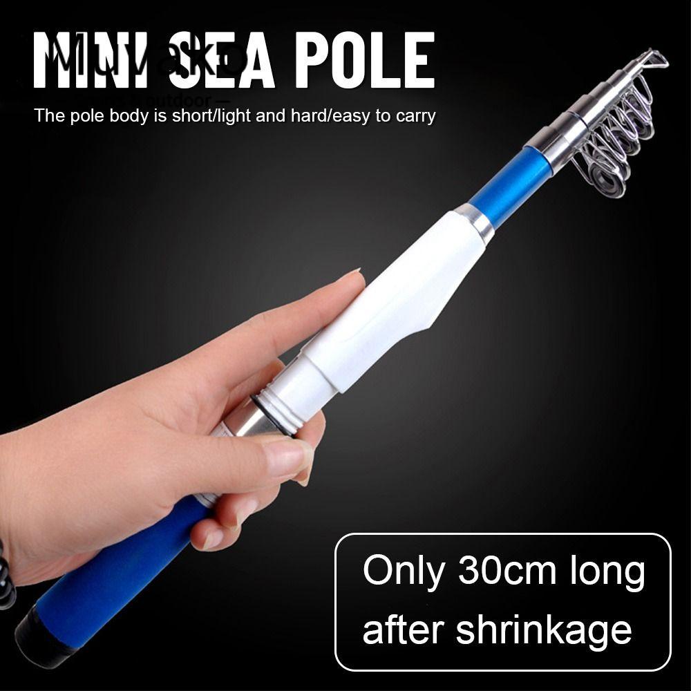 MUVAKO Cần Câu Cá Chất Liệu Carbon Cao Cấp 1.1m 1.3m 1.5m 1.7m 2.1m