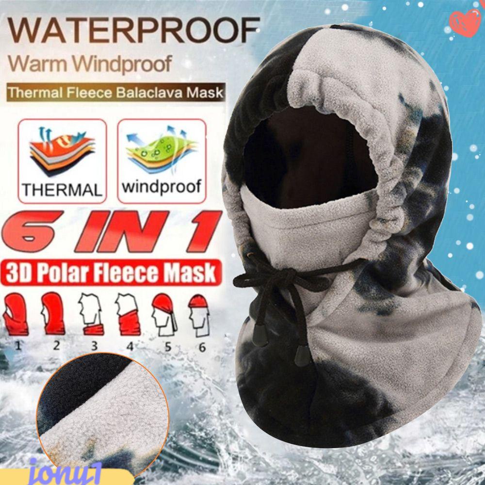 JONYE Mũ Len Trùm Đầu Giữ Ấm Cổ Màu Cầu Vồng Cho Nam Và Nữ