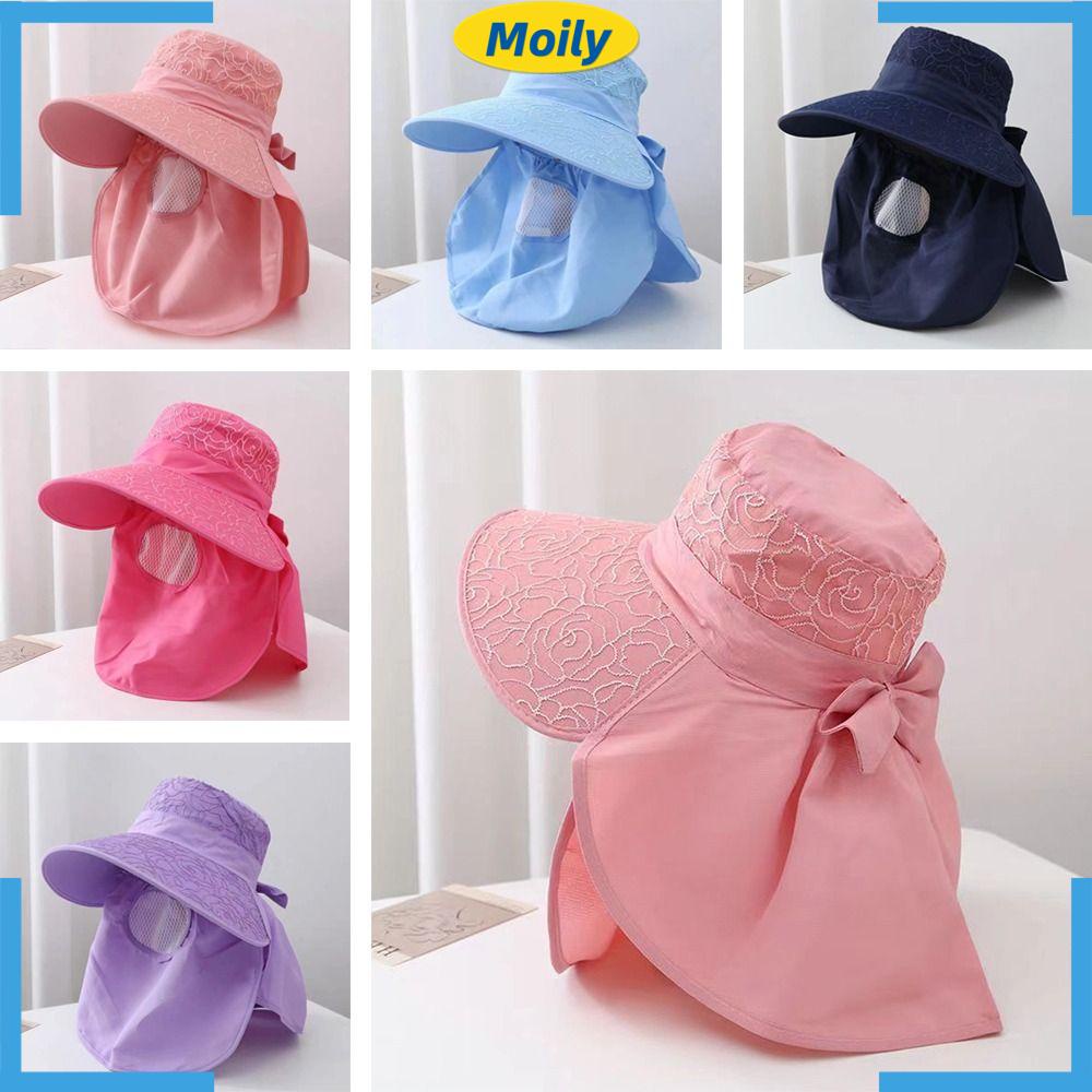 MOILYVN Mũ Rộng Vành Che Nắng Thời Trang Mùa Hè Cho Nữ