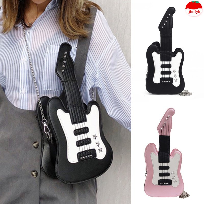 Túi Xách Dây Đeo Xích Hình Đàn Guitar