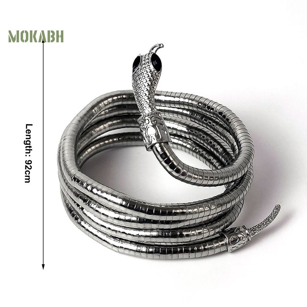 [Mok Abh] Vòng Cổ Choker Bằng Hợp Kim Mạ Điện Đa Năng Phong Cách Phương Tây Có Thể Điều Chỉnh