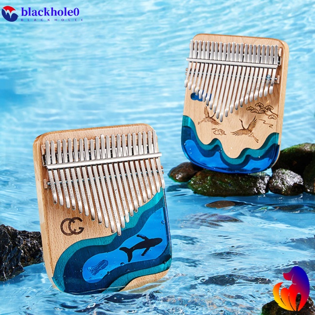 Đàn Kalimba 21 / 17 Phím Bằng Acrylic Cho Bé Yêu