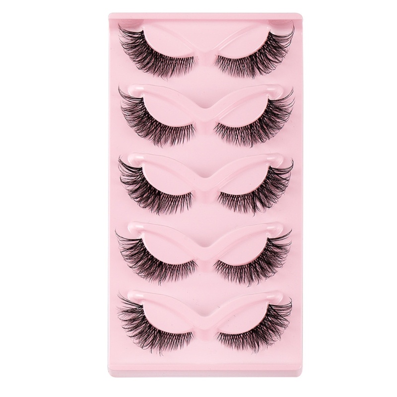 Set 5 Cặp Lông Mi Giả 3D Tái Sử Dụng Tiện Lợi