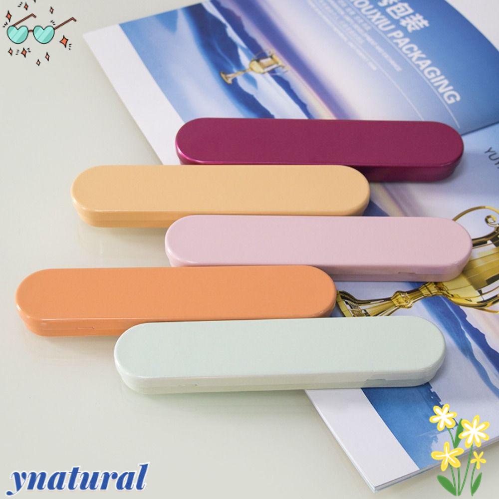YNATURAL Hộp Thiếc Nhôm 17.6 * 3.4cm Đựng Nhíp + Hộp Đựng Tiện Dụng