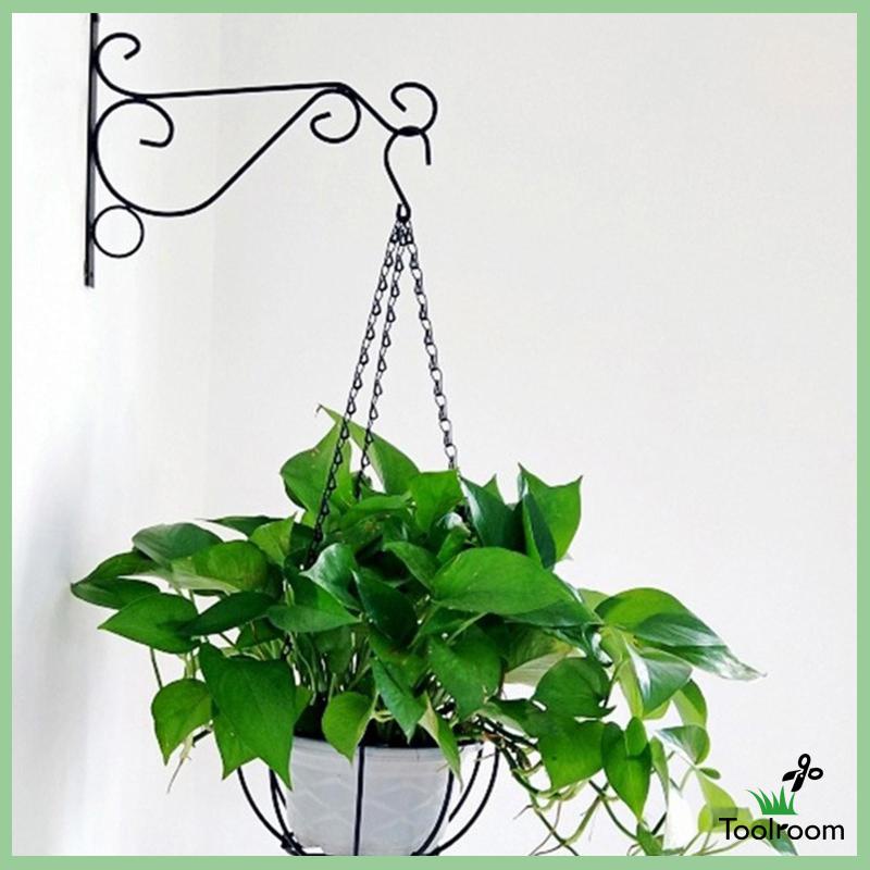 Giá Đỡ Chậu Cây Có Móc Treo Trang Trí Ban Công / Sân Vườn / Trong Nhà / Ngoài Trời