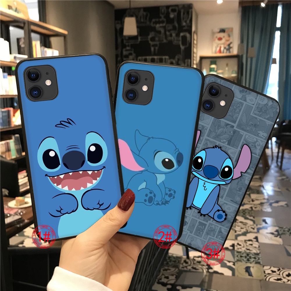 Ốp Điện Thoại TPU Dẻo Họa Tiết Hoạt Hình stitch Cho iPhone SE 2020 12 Mini 13 Pro Max 239A
