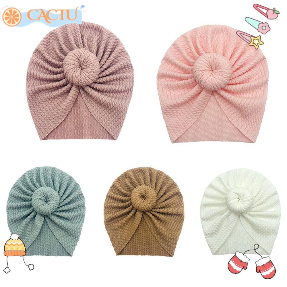 CACTU Khăn Turban Cotton MềM MạI Cho Trẻ Sơ Sinh
