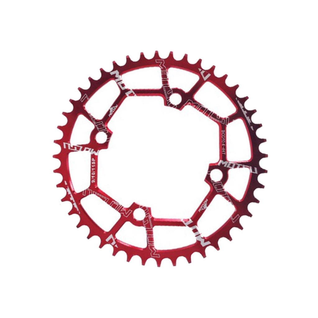 Đĩa Xích Xe Đạp 104BCD Màu Đỏ 42T