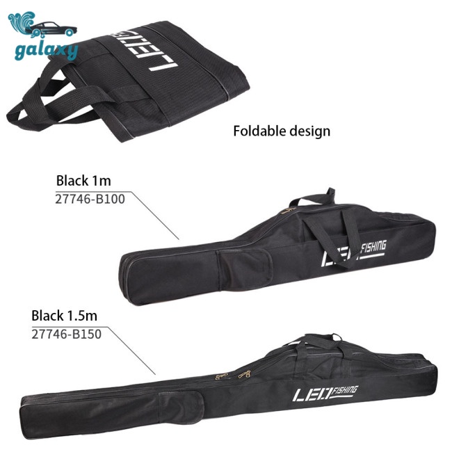 Galaxy Túi Đựng Cần Câu Cá 420d Bằng Vải Oxford Chống Nước Gấp Gọn Được