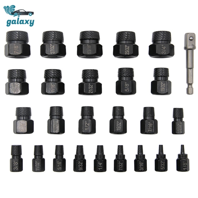Galaxy Bộ 26 Dụng Cụ Tháo Gỡ Bu Lông Ốc Vít Bị Hỏng