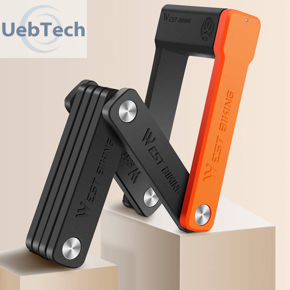 Dây Xích Khóa Xe Đạp MTB Có Thể Gập Lại Tiện Dụng