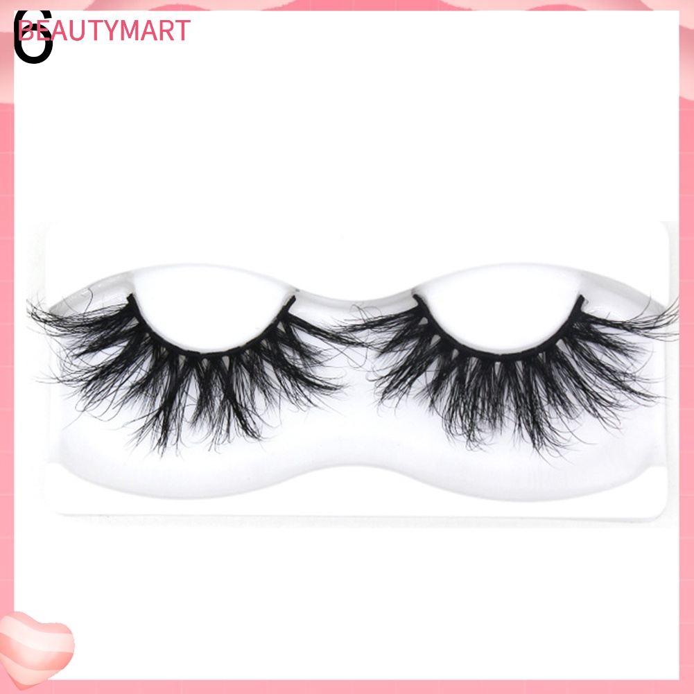 1 Cặp Lông Mi Giả 5D Handmade Trang Điểm Tự Nhiên