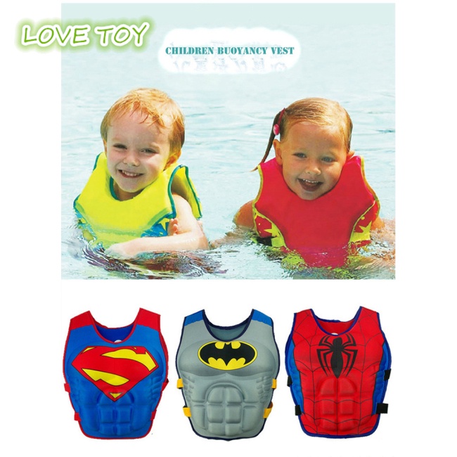 Áo Phao Cứu Sinh In Họa Tiết Hoạt Hình Cho Bé