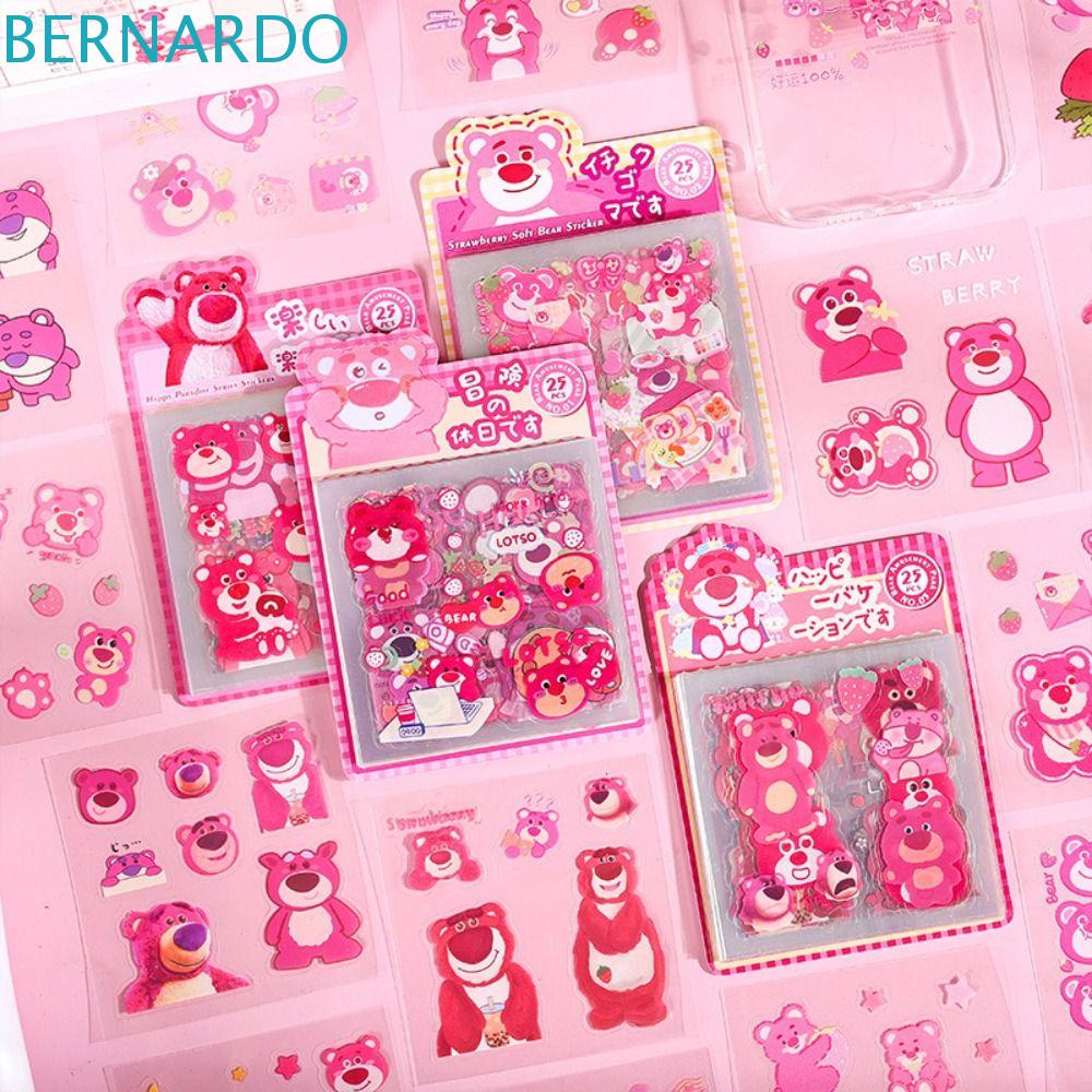 Nhãn Dán Hoạt Hình BERNARDO Đáng Yêu Trang Trí Điện Thoại Laptop Sổ Tay