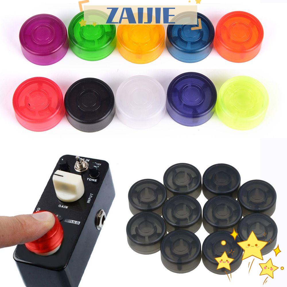 ZAIJIE24 Set 10 Nắp Đậy Công Tắc Khuếch Đại Âm Thanh Cho Đàn Guitar