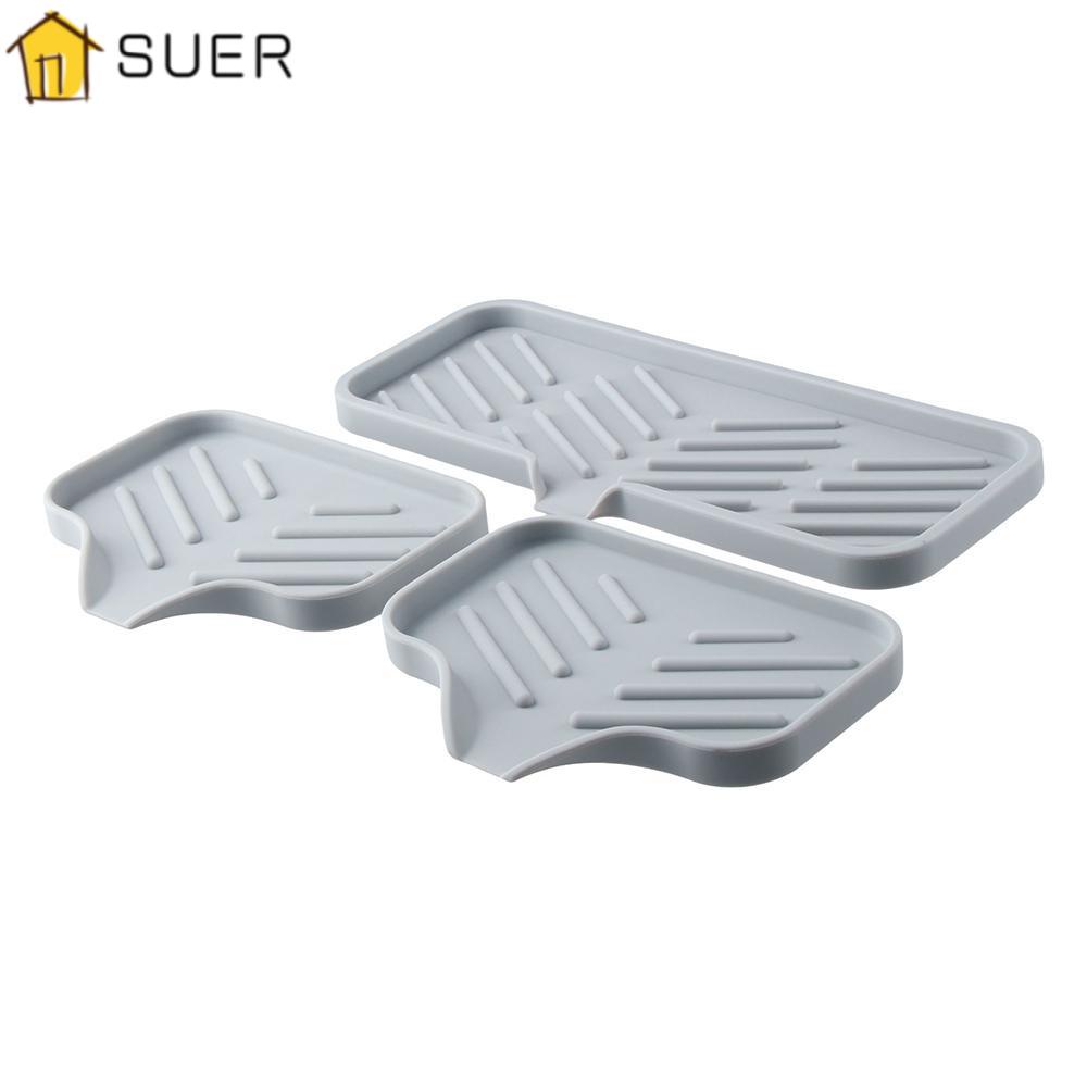 SUENIN Bộ 3 Miếng Silicone Gắn Mút Rửa Chén