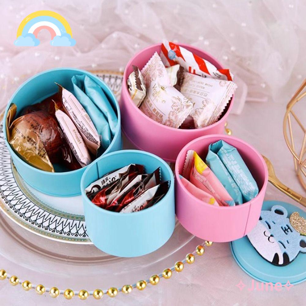 JUNE Set 2 Lọ Thiếc Nhôm Đựng Kem Dưỡng Có Thể Bơm Lại