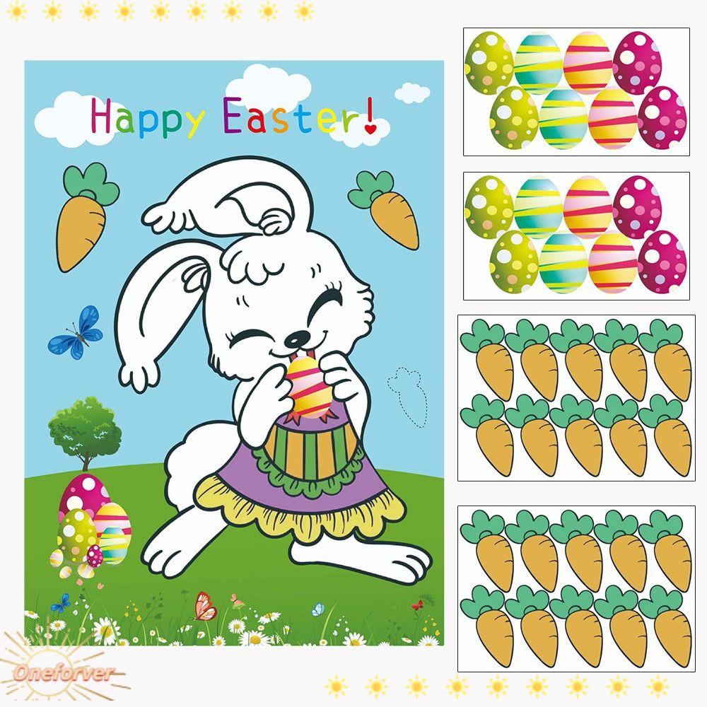 FOREVER Phụ Kiện Trang Trí Tủ Lạnh Hình Thỏ Phục Sinh Dễ Thương