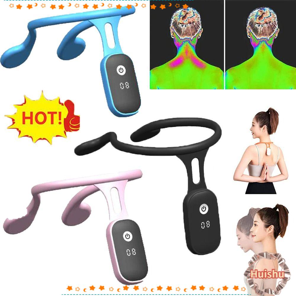 HS Dụng Cụ Chỉnh Sửa Tư Thế Cổ Màu Cam Mượt Mà Thiết Kế Nhỏ Gọn Cho Nam Và Nữ