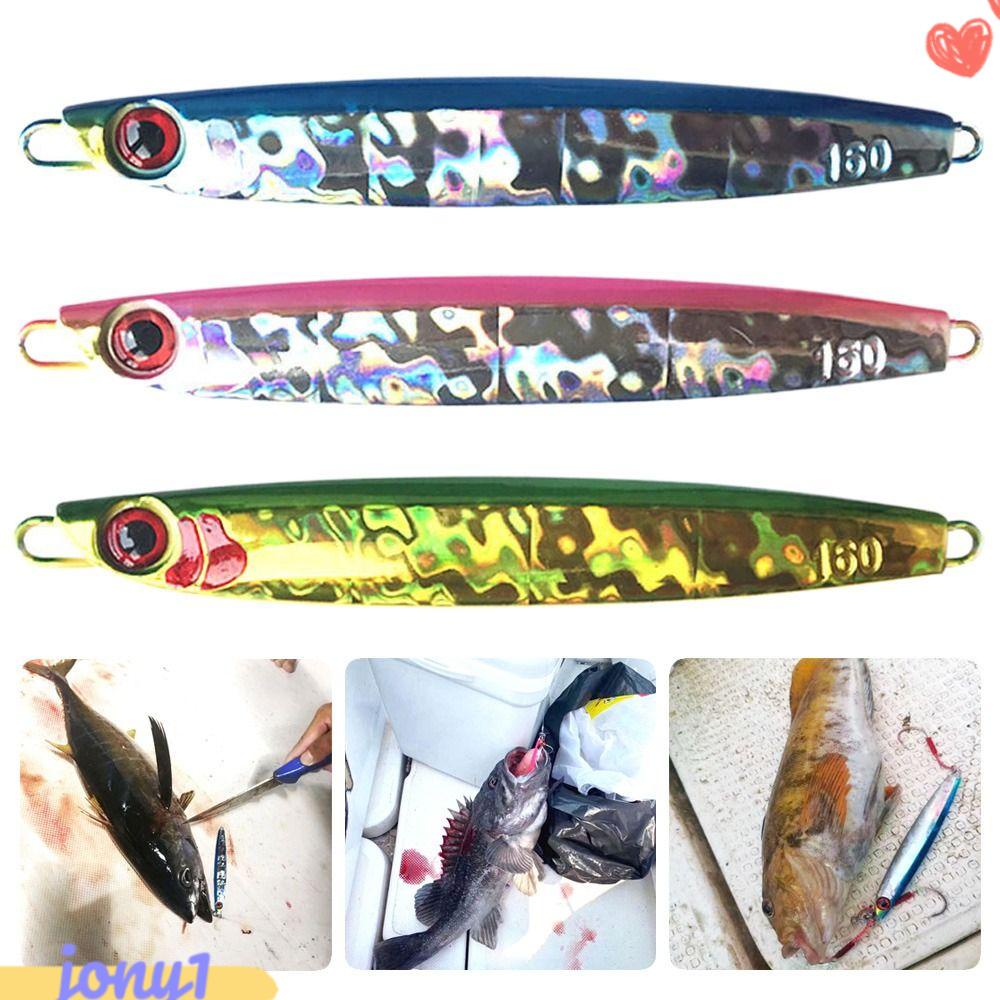 JONYE Mồi Câu Cá Giả Bằng Kim Loại In Hình 3d 60g 80g 120g