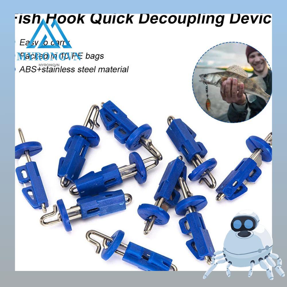 MYRONGVN Kẹp Móc Mồi Câu Đa Năng Tháo Gỡ Nhanh Phong Cách Breakaway Mới