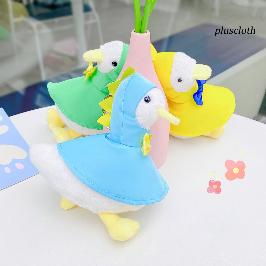 Móc Khóa Vịt Nhồi Bông 3D Dễ Thương Sáng Tạo