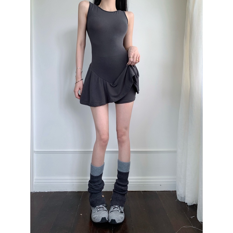 Đầm Múa Ba Lê Hai Dây Ôm Dáng Thiết Kế Quyến Rũ