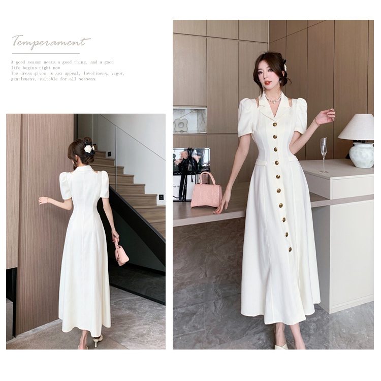 Ảnh Thật + Hàng Có Sẵn Đầm Phù Hợp Với Mùa Hè Dòng Royal Sister Cao Cấp Kiểu Pháp